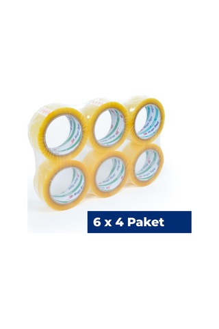 Nuga 45 MM x 100 M Şeffaf Koli Bandı Akrilik 24 Adet