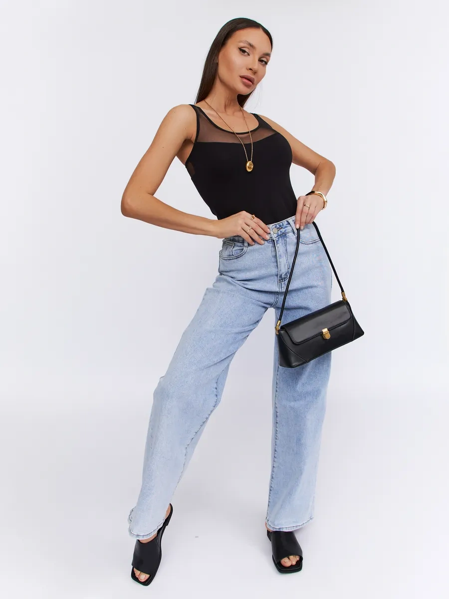 Divamore Ceket Altı Dantel İç Çamaşırı Atkı 390167142 Siyah