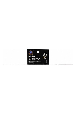 6pcs Mini 13cm Metal Çırpıcı 5047 Çok Renkli