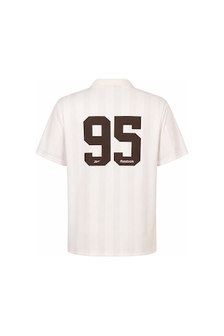 Reebok Polo Yaka Kısa Kol T-shirt Erkek Ekru Lytıca Polo Tee Bej