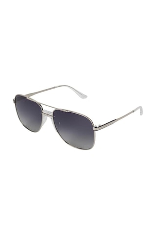 Flirt Fl 761 700p 58 Polarize Unisex Pilot Gri Metal Güneş Gözlüğü Gri