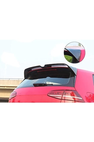 Autogp Vw Golf 7 7,5 Bagaj Üstü Spoiler Oettinger Pianoblack Boyalı 2012+
