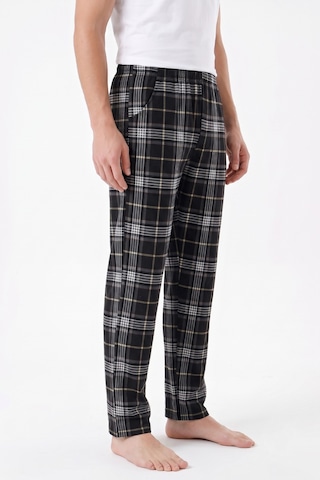 İki Yıldız Erkek Tek Penye Pijama Alt Bgl-st05657 Siyah