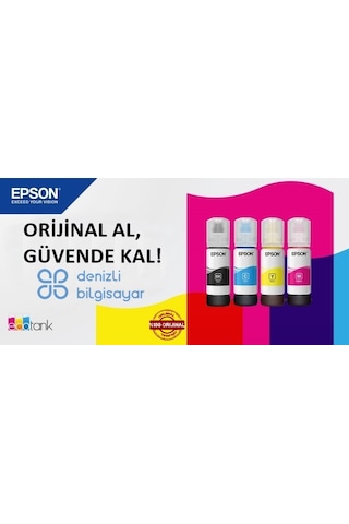 Epson 664 Serisi 4 Renk Mürekkep Seti C13T66414A4