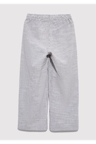 Mavi - Çizgili Pantolon 7010053-81479 Gri