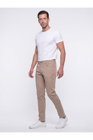 Vizon Dynamic Fit Erkek Chino Pantolon VİZON