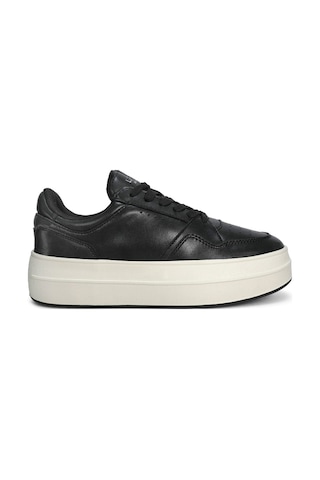Lufian 122230040 Vanessa Kadın Hakiki Deri Klasik Sneaker Siyah Siyah