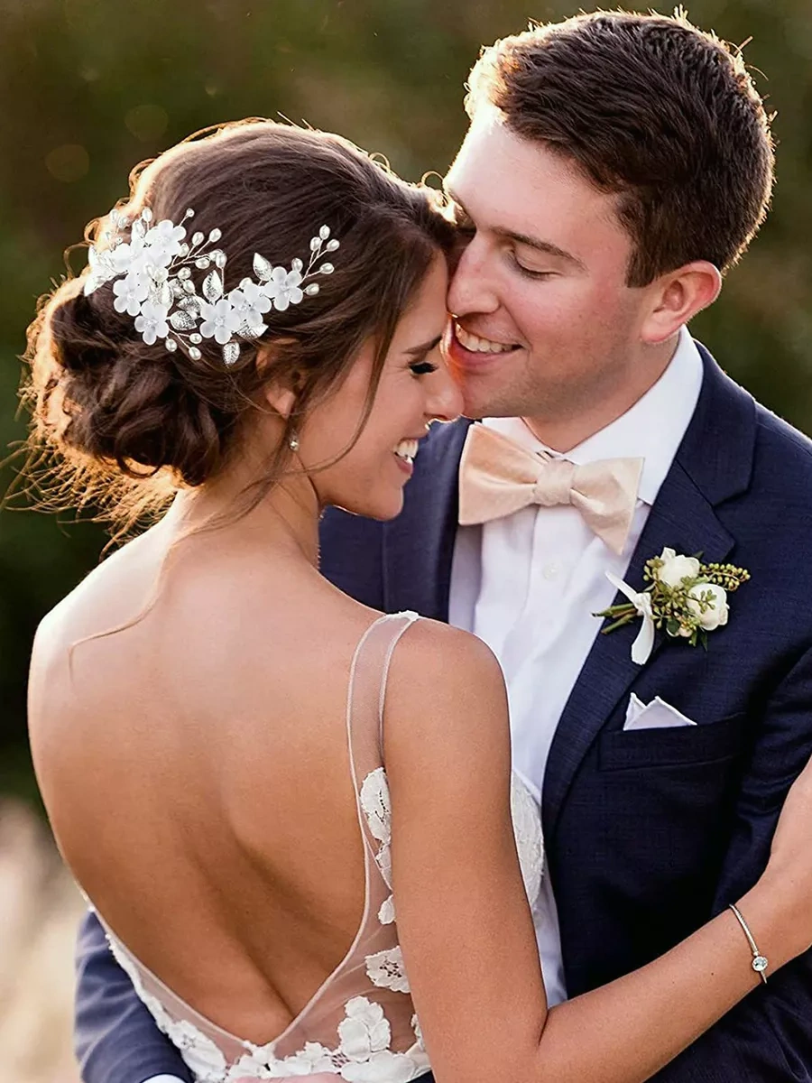 Bıjuteks Gelin Saç Tokaları 187019197 Kırmızı-Beyaz