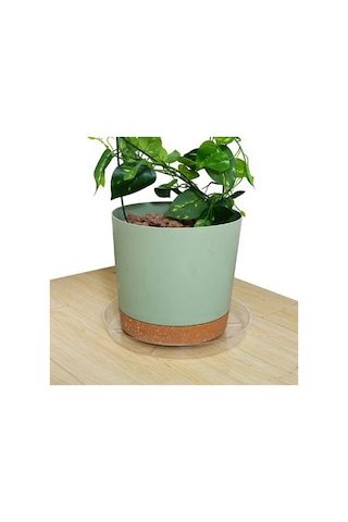 Yunboo 4 Adet 30 Cm Çap Şeffaf Plastik Bitki Tablası - Su Ve Toprak Tutan, Dış/iç Kullanım, Uv Dayanıklı, Zemin Korumalı