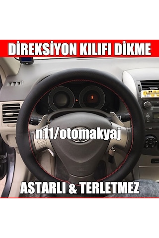 Skoda Yeti Oto Direksiyon Kılıfı Dikme