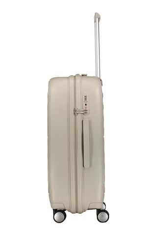 Benetton Orta Boy %100 Polipropilen Valiz Bej Bnt1000 Bej