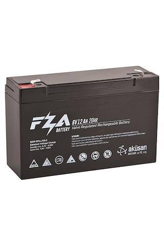 FZA 6 V 14 AH AGM Bakımsız Kuru Akü 151x50x95 mm