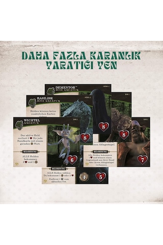 Kosmos Harry Potter Hogwarts Battle Almanca Genişleme Paketi, Işbirlikçi Deste Oluşturma Oyunu 11+ Yaş Aktivite & Zeka Oyuncakları