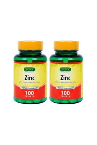 Vitapol Çinko Sülfat 15 Mg 100 Tabl. Zinc 2 Kutu