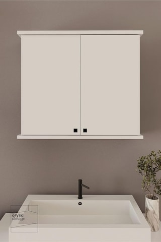 Bd-1 Aynasız Banyo Dolabı, Duvar Dolabı - Beyaz Diğer