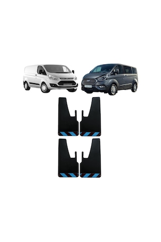 Ford Transit Tourneo Custom Bordo-mavi Fosforlu 4'lü Paçalık Çamurluk Tozluk Frd0fx02804