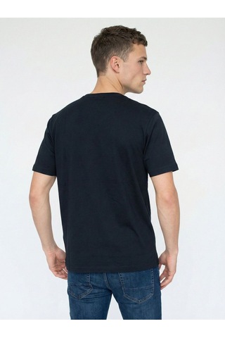 Loose Fit Erkek Tshirt K.kol Koyu Lacivert