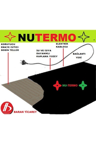 Halı Altı Isıtıcı Keçeli Nutermo 3 M²