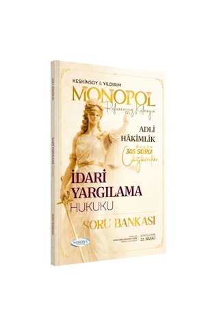 Hakimlik İdari Yargılama Hukuku Soru Bankası 22. Baskı Monopol Yayınları