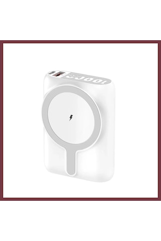 Storeşahin Joko J31 10.000 Mah 20w Pd Magsafe Powerbank - Beyaz Shn0720