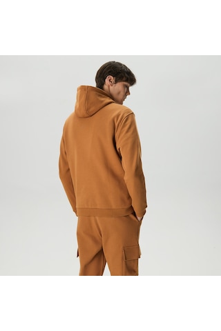 Unıted4 Classic Erkek Kahverengi Hoodie