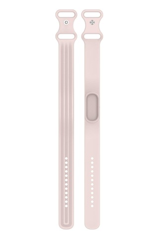 Caseonn Google Fitbit Air Kordon Premium Silikon Spor Kayış Pudra