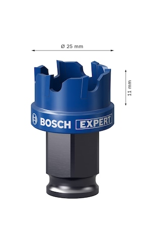 Bosch Expert Sheet Metal Delik Açma Testeresi 25 X 5 Mm