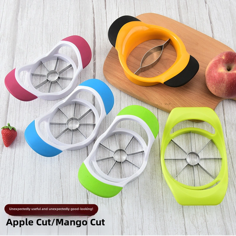 Youtek Ev İçi Çelik Meyve Dilimleyici - Elma, Mango Ve Daha Fazlası İçin Çok Fonksiyonlu Kesme Aracı - Stokta Diğer