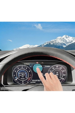 Volkswagen Golf 7/7.5 Gösterge Ekran Koruyucu Mat Nano
