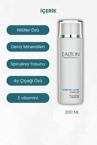 Normal Ciltler Için Nemlendirici, Canlandırıcı Ve Yaşlanma Karşıtı Comfort Clean Temizleme Sütü - 56839472