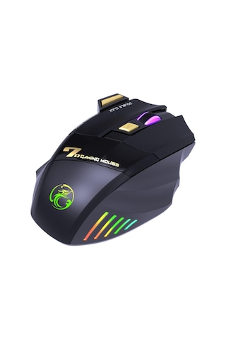 Valkyrie Imice Gw-X7 7 Tuşlu Sessiz 2.4g Wireless Bluetoothlu Şarj Edilebilir Kablosuz Gaming Mouse