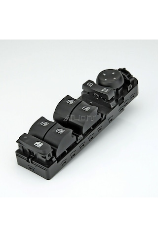 Renault Megane 3 Sol Dörtlü Cam Düğmesi Anahtarı 13pin 2010--2016