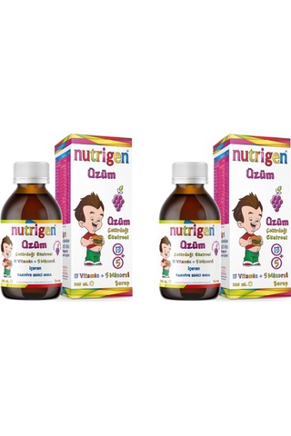 Nutrigen Pediatrik Üzüm Çekirdeği Ekstresi Şurup 2 x 200 ML