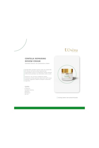 Lovena De Paris Centella Repairing Rewiew Cream 50 ML