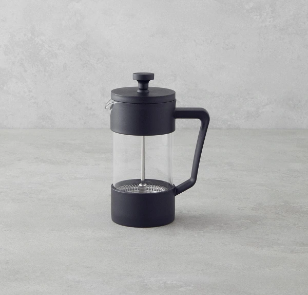 River World 420 Ml'lik French Press Cam Siyah Renkli