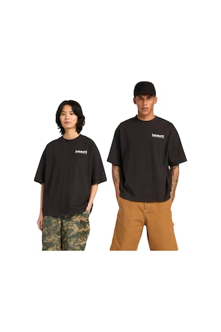 B0a5mqr0011-r Timberland Outdoor Photo Back Graphic Tee Erkek T-shirt Siyah B0a5mqr0011-r Siyah
