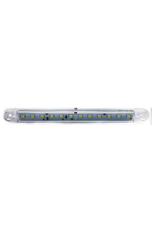 12 Ledli Dekoratif Led Lamba 12-24 Volt Su Geçirmez Beyaz