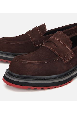 Hotiç Erkek Süet Deri Kahverengi Hafif Tabanlı Günlük Loafer 02ayh312380a480 02ayh312380a480 Kahverengi