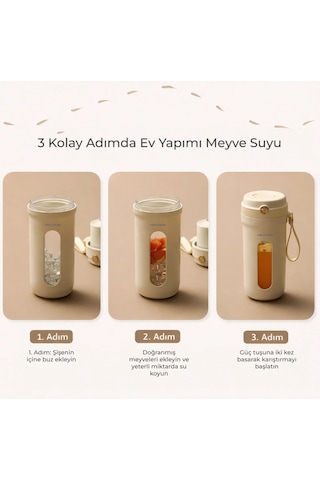 Venandin BLBDC-001 Blendic Taşınabilir Şarjlı Blender