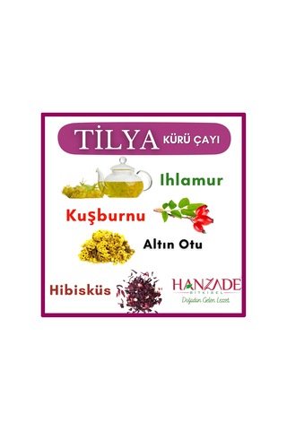Tilya Kürü Form Çayı Kuşburnu Altın Otu Ihlamur 20 Süzen x 3 Adet