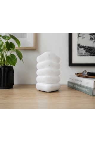 Soft Glow Masa Lambası - Fiş Bağlantılı Beyaz - Beyaz