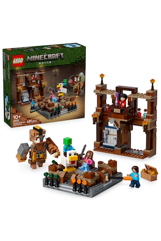 LEGO® Minecraft® Orman Malikanesi Dövüş Ringi 21272 - 10 Yaş ve Üzeri Çocuklar için Yaratıcı Oyuncak Yapım Seti (491 Parça)