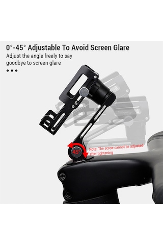 Gub Bisiklet Telefonu Montajı Alüminyum Alaşımlı Telefon G-90 Siyah