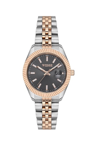 Wesse Wwl111509 32 Mm Rose Gold / Metalik Gri Kadın Kol Saati
