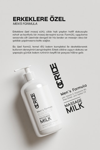 Men S Formula Doğal İçerikli Erkek Masaj Sütü 250 Ml Nemlendirici Ve Ferahlatıcı Bakım Masaj Yağı
