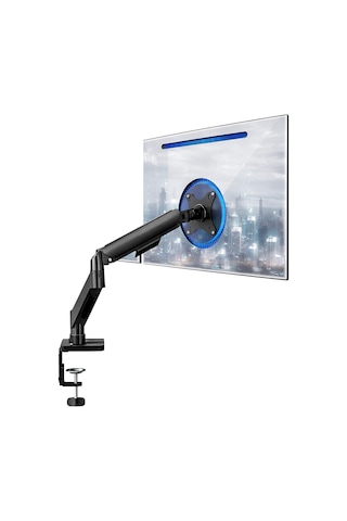 17-32" Tek Kollu Monitör Kolu Vesa Uyumlu Tam Hareketli 9 Kg Taşıma Kapasiteli Monitör Standı