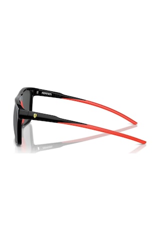 Ferrari Scuderia 0fz6006 501/87 58 Erkek Güneş Gözlüğü Siyah