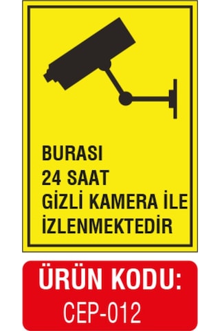 Burası 24 Saat Kamera Ile Izlenmektedir Burası 24 Saat Kamera Ile Izlenmektedir