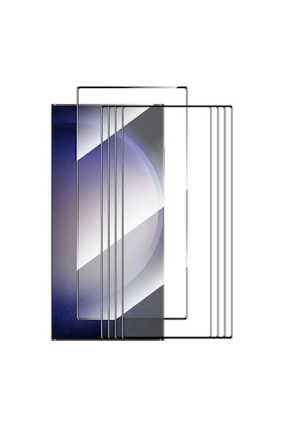 Rba Aksesuar Galaxy Uyumlu S22 Ultra 5in1 Easy Body Ekran Koruyucu-siyah