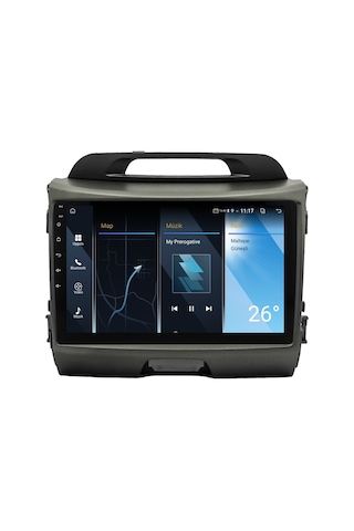 Kia Sportage Android Multimedya Sistemi 2011-2015 Crv-4315xa 9"